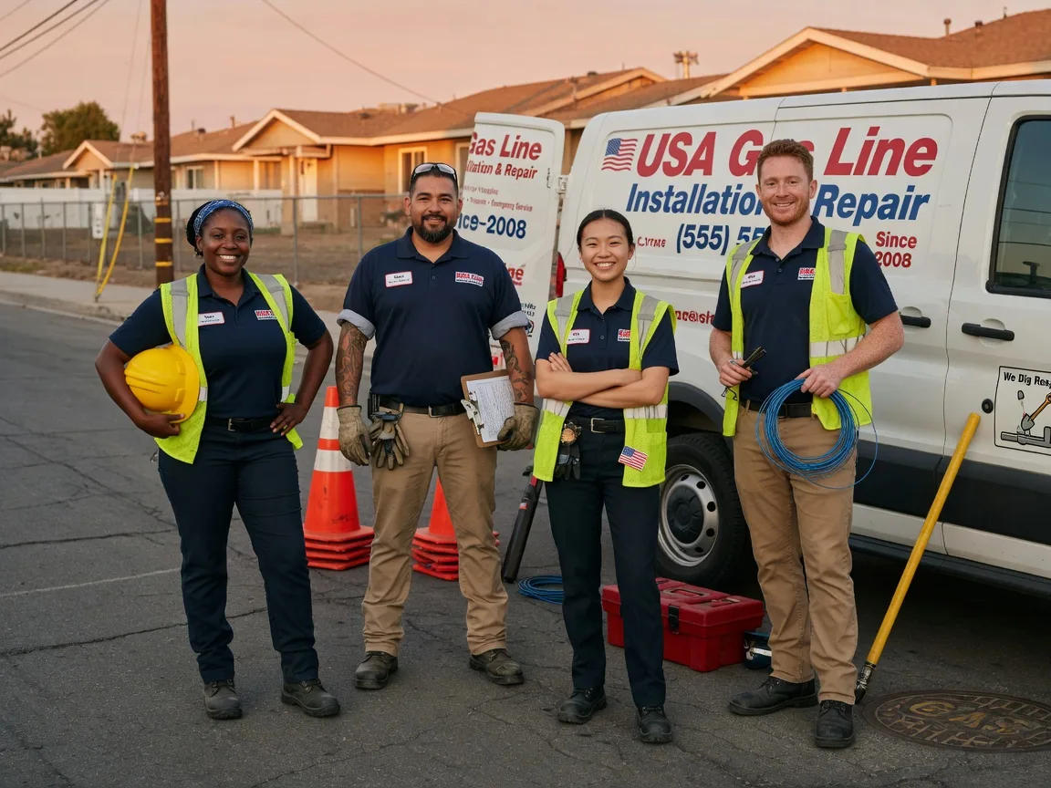 Gas Line Installation company in Chesterfield, NJ